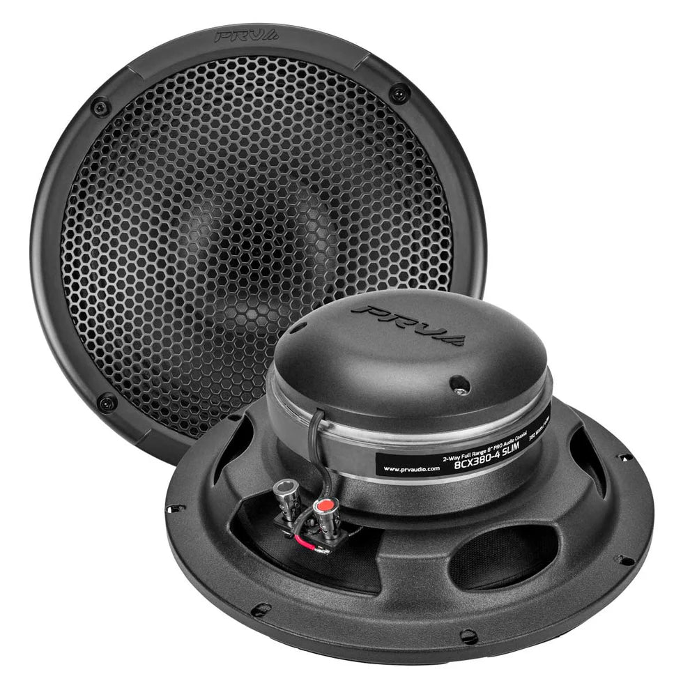 PRV AUDIO 8CX380-4 SLIM PRO COAXIAL HORN SPEAKER 8"