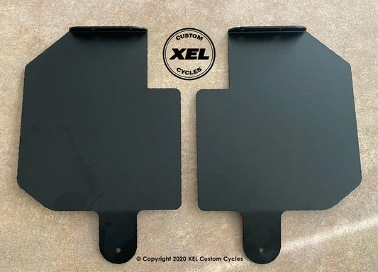 XEL AMP RACK 15-UP ROAD GLIDE SIDE PLATES