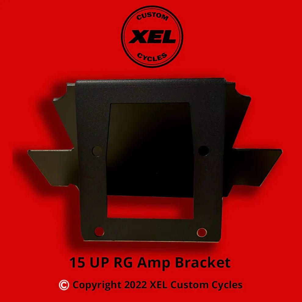 XEL CUSTOMS 15-UP NEW ROAD GLIDE AMP RACK