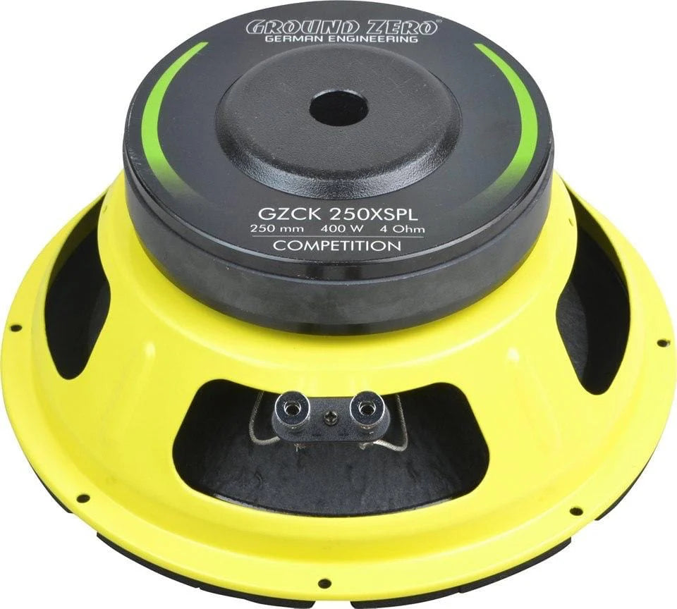 GROUND ZERO 10" GZCK 250XSPL MIDRANGE SPEAKERS CALL FOR PRICING