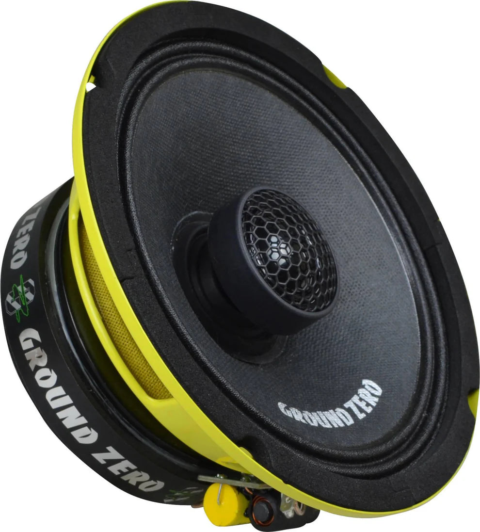 GROUND ZERO GZCF 6.5SPL 6.5" COAXIAL SPEAKER   CALL FOR PRICING