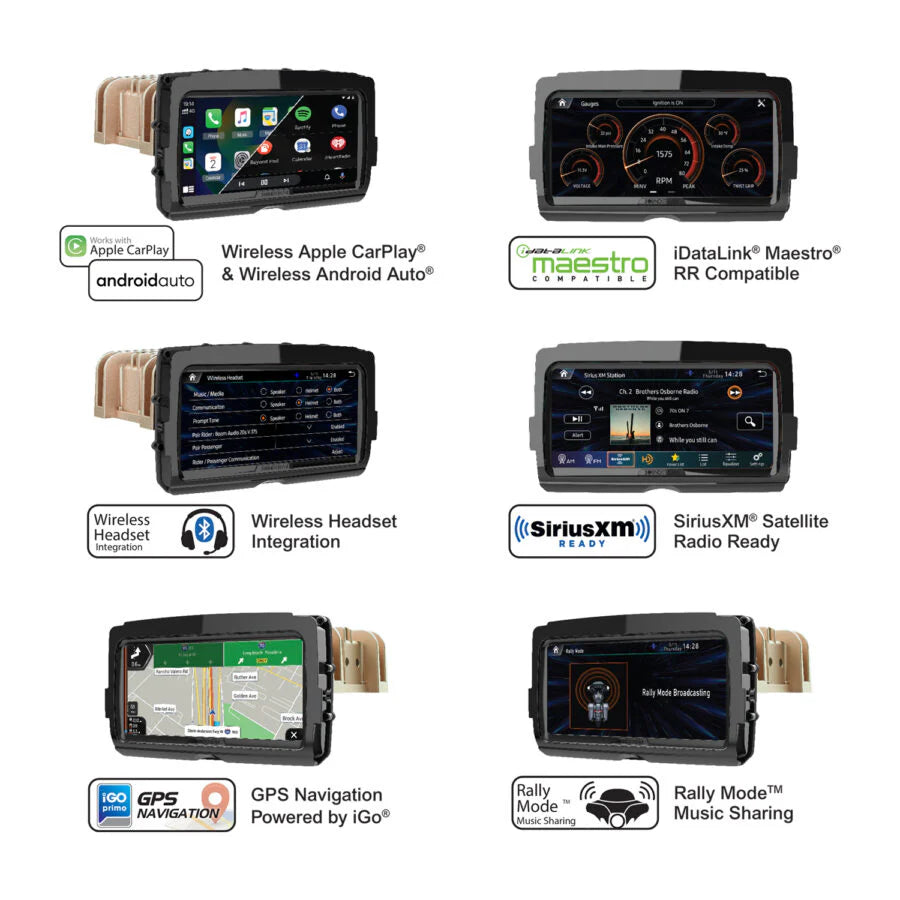 SOUND STREAM (PRE-ORDER) V2 REPLACEMENT RADIO - HARLEY DAVIDSON PLUG AND PLAY RADIO